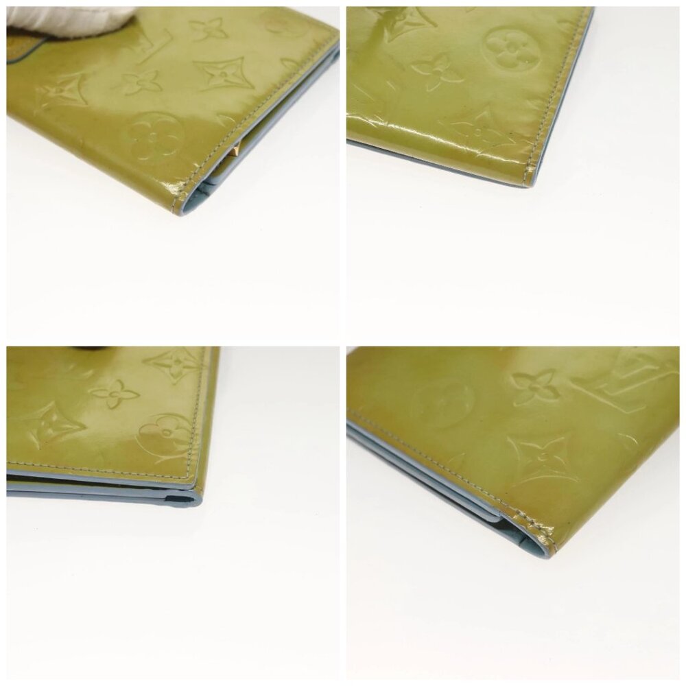LOUIS VUITTON Monogram Vernis Walker Wallet Baby Blue - Picture 15 of 15